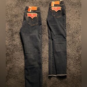 Levi's Girls Indigo Straight Leg Jeans